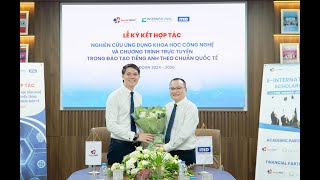 SunUni Academy và ITED hợp tác nâng cấp chương trình đào tạo tiếng Anh trực tuyến chuẩn quốc tế [upl. by Ozmo]