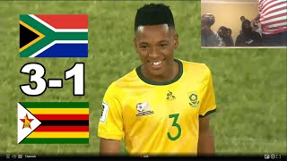 South Africa vs Zimbabwe  All Goals  Extended Highlights  African Qualifiers [upl. by Essilec178]