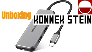 KONNEK STEIN USB C Hub Unboxing [upl. by Em]