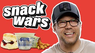 Stephen Graham Judges Unhinged British Snacks  Snack Wars [upl. by Falo]