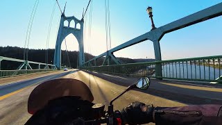 Scenic Ride Raw Sound Moto Guzzi V100 Mandello [upl. by Ielhsa]