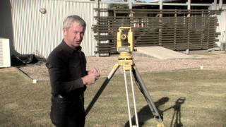 Theodolite 4  Vertical and Horizontal measurement [upl. by Ybur]