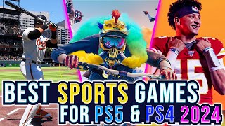 Top 12 Best SPORTS Games For PS5 amp PS4 To Play In 2024 [upl. by Bible]