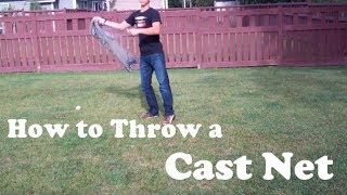 EASIEST Way to Throw a Cast Net [upl. by Ettari244]