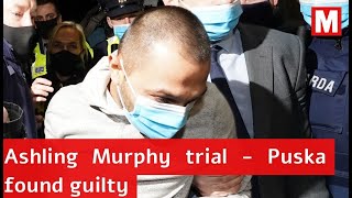 Ashling Murphy murder trial  Jozef Puska found guilty [upl. by Ob]