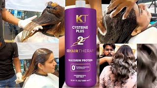 How To Cysteine Treatment For Damage Hair Kt Cysteine  जले हुऐ बालों को कैसे सही करेंSalonfact [upl. by Rawley336]