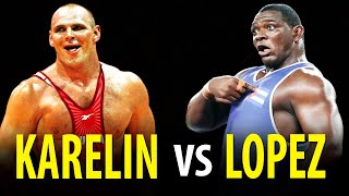 Karelin vs Cuban Giant Lopez Who is the greatest wrestler in history [upl. by Yezdnil461]