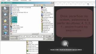 Juntar e separar arquivos pdf com PDF24 Editor [upl. by Karena]