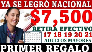 MALAS NOTCIAS AVISO URGENTE ADULTOS MAYORES 📢 REGALO DE CLAUDIA ¡PAGOS BIENESTAR 32 ESTADOS27LETRAS [upl. by Ttehc]