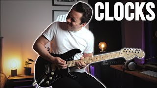 CLOCKS  Coldplay  Sebastian Lindqvist Guitar Cover [upl. by Herwig]