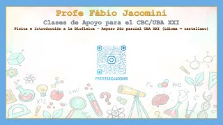 FÃSICA E INTRODUCCIÃ“N A LA BIOFÃSICA  Repaso 2do parcial en castellano [upl. by Etnomed]