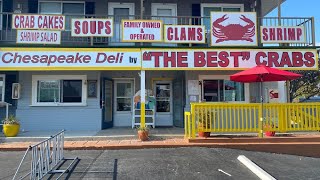 Crab Cake Review The Best Crab Seafood Company  Ocean City MD crabcake foodreview oceancitymd [upl. by Holofernes]