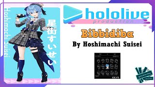 Hoshimachi Suisei  Bibbidiba Lyrics [upl. by Milton]