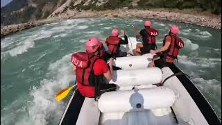 Rafting Accident in Rishikesh rishikesh rafting neardeath drowning river ganga [upl. by Ita]