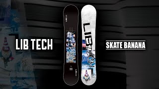 20232024 SKATE BANANA  LIB TECH SNOWBOARD [upl. by Celia]