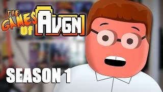 ASMR  GAMES OF AVGN SEASON 1 COMPILATION  Over 5 Hours [upl. by Ardnoik]