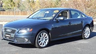 2012 Audi A4 20T Prestige Quattro Start Up Highlights Full Review [upl. by Demahum215]