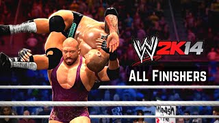 WWE 2K14  ALL FINISHERS [upl. by Oterol738]