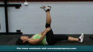 Lying Hamstring Stretch [upl. by Anirba]