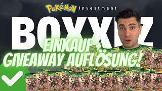 Pokemon Investment  Mein erster Einkauf in 2024  Giveaway Auflösung 7x4 Drachenwandel Booster [upl. by Harvie]