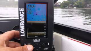 Lowrance Elite 4 chirp [upl. by Yeung]