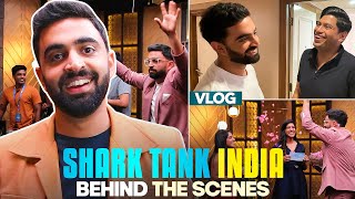 How I PRANKED everyone on the sets of SHARK TANK INDIA  Rahul Dua Vlogs  BEHIND THE SCENES [upl. by Yellas630]