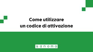 Come utilizzare un codice di attivazione Sanoma [upl. by Mariano]