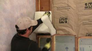 How to Insulate a Wall with Fiberglass Insulation  101 [upl. by Zoldi826]