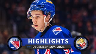 Game Highlights  Rangers vs Colts  Dec 16th 2023 [upl. by Dnalrah]