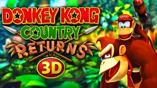 Donkey Kong Country Returns 3D  Full Game  No Damage 100 Walkthrough [upl. by Tierney602]