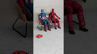 Deadpool vs Captain America  Target Challenge  Marvel Animation [upl. by Ybrek]