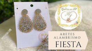 ARETE FIESTA EN ALAMBRISMO 💎💝 FELIZ AÑO ARTESANOS 🎉 [upl. by Uliram68]