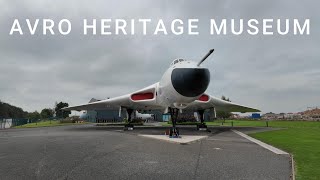 Vulcan bomber visit to avro heritage museum [upl. by Areivax]