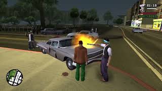 GTA SA  Rifa Vs Aztecas Gang Warfare  Garcia amp Kings PC [upl. by Keynes94]