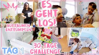 30 Tage MARIE KONDO Challenge • Extrem Entrümpeln • Tag 1• Kühlschrank • VLOG •Maria Castielle [upl. by Tennos983]