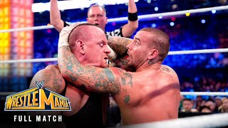 FULL MATCH — The Undertaker vs CM Punk WrestleMania 29 [upl. by Ojok]