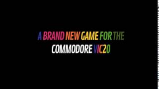 Brand new Commodore VIC20  VC20 game  Rush 2015 [upl. by Hyacinthie]