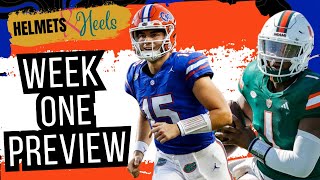 Florida Gators vs Miami Hurricanes Week 1 Preview [upl. by Collbaith]