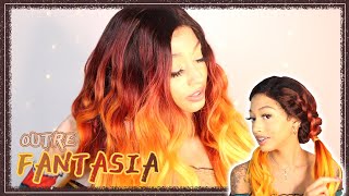 Glamourtress  Outre Color Bomb Synthetic Swiss Lace Front Wig  FANTASIA [upl. by Duane]