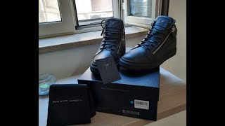 Unboxing Sneakers Giuseppe Zanotti Guida alle taglie [upl. by Ellehsem506]