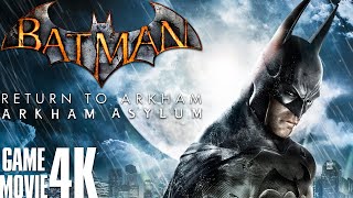 Batman Arkham Asylum  Game Movie [upl. by Aisined]