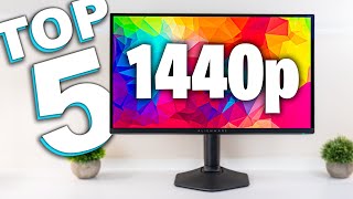 Top 5 Best 1440p Gaming Monitors 2024 [upl. by Aerdnua715]