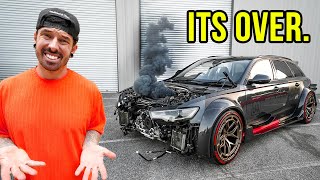 REBUILDING A WRECKED AUDI RS6 GT3 1 [upl. by Dart]