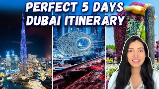 Dubai Winter Itinerary  Best Places to Visit in Dubai  Travel Guide  Indians Abroad [upl. by Novla]