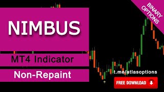 NonRepainting Indicator NIMBUS – Tested with High Winrate  MT4 Indicator  Binary Options [upl. by Ferretti546]