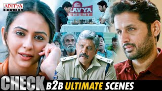 Check Hindi Dubbed Movie B2B Ultimate Scenes  Nithiin Rakul Preet Priya Varrier  Aditya Movies [upl. by Amihsat]