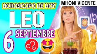 EL DINERO YA NO SERA PROBLEMA 💲MHONI VIDENTE 🔮 Horóscopo de hoy LEO 6 de SEPTIEMBRE 2024 ❤️ monhi [upl. by Emorej575]