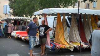 Provence Market in Pertuis [upl. by Liakim226]