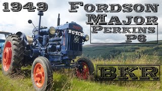 1949 PERKINS P6 FORDSON MAJOR  GLENISLA SHOW 2017 [upl. by Ignacia535]