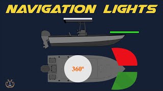 ⛴️ ⚓ Navigation lights basic concepts ⛵️ 🚤 [upl. by Ewen]